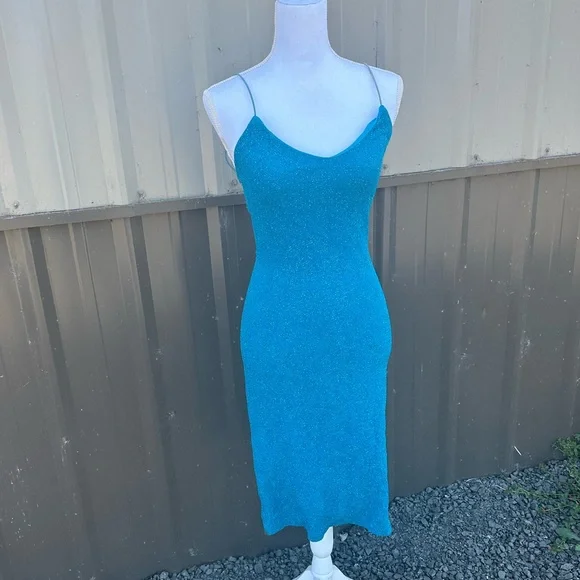 Vintage 1990s Jodi Kristopher Sparkly Gown - Picture 1 of 7